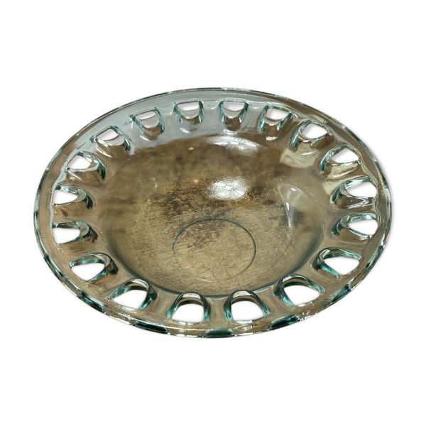 Saladier en verre  soufflé