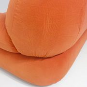 Vintage 'Sapporo' 3-seater sofa in suede by Mobil Girgi, 1970s