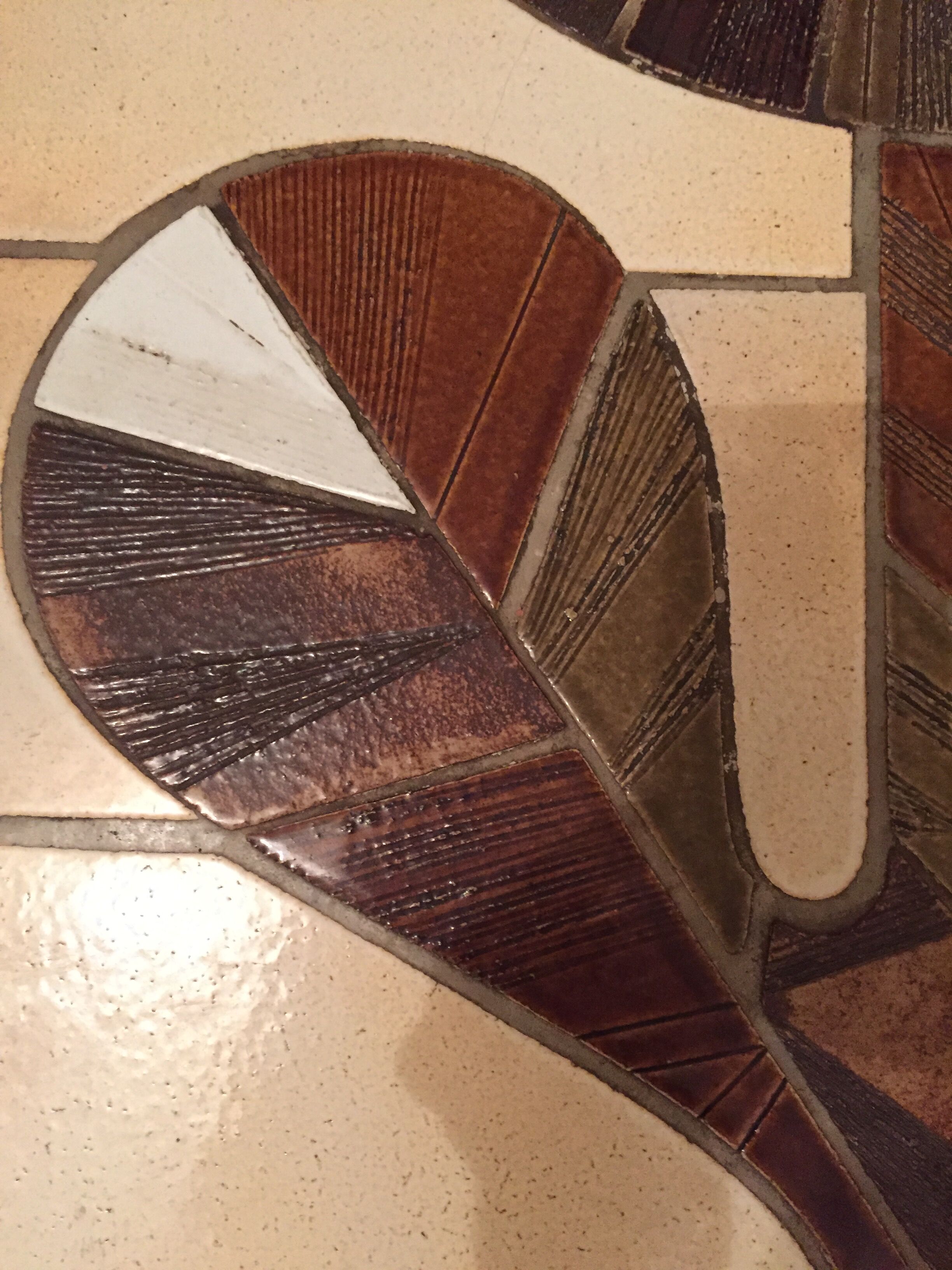 Coffee table Roger Capron Vallauris model Shogun