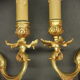 Paire d'appliques, style Louis XV Lucien Gau, Paris