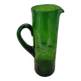 Old green pitcher