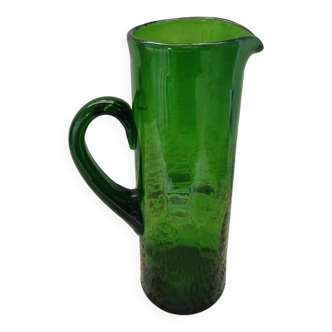 Old green pitcher