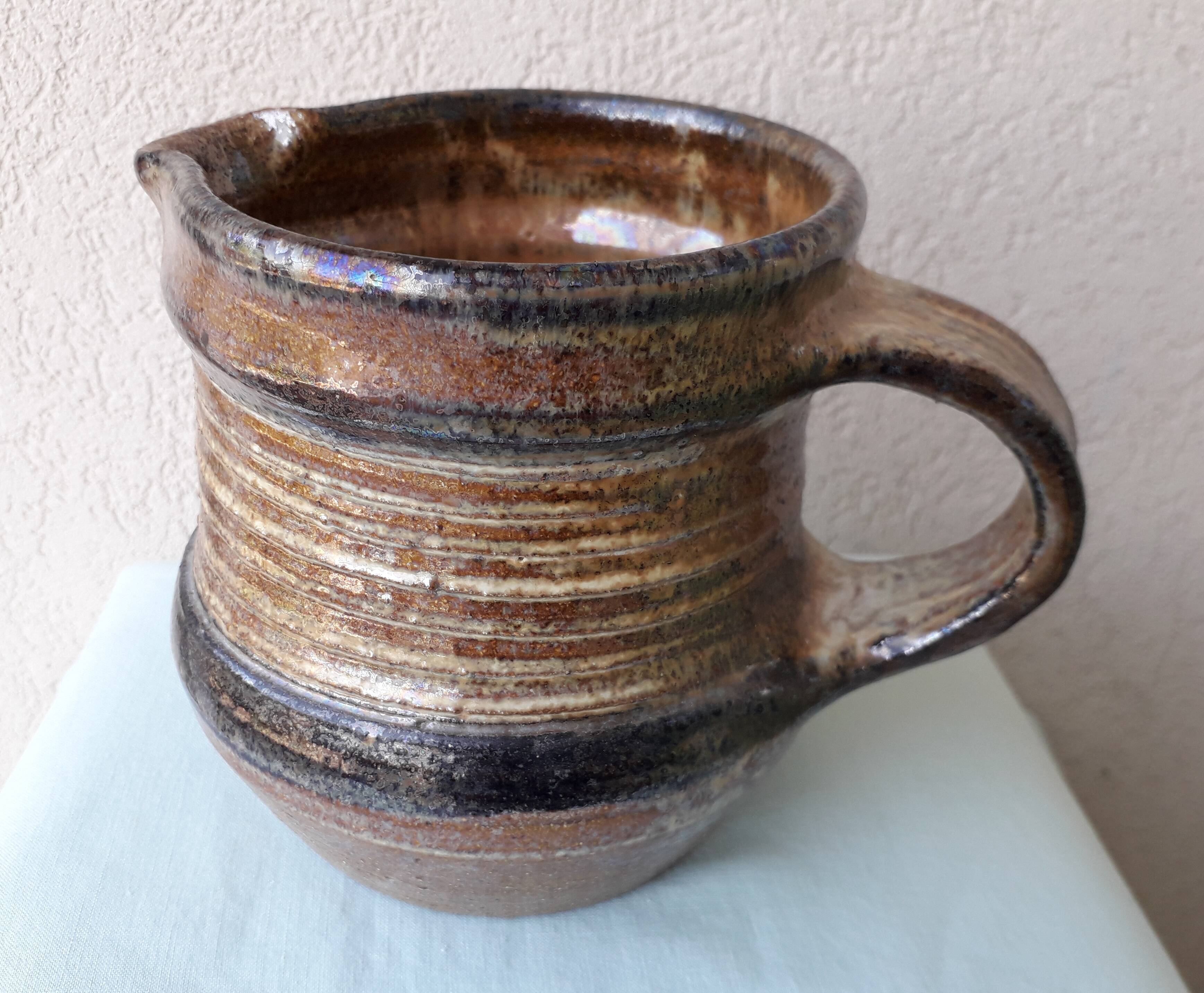 Stoneware jug