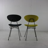 Set of two dining chairs designed in 1955 by Rob Parry and Emile Truijen