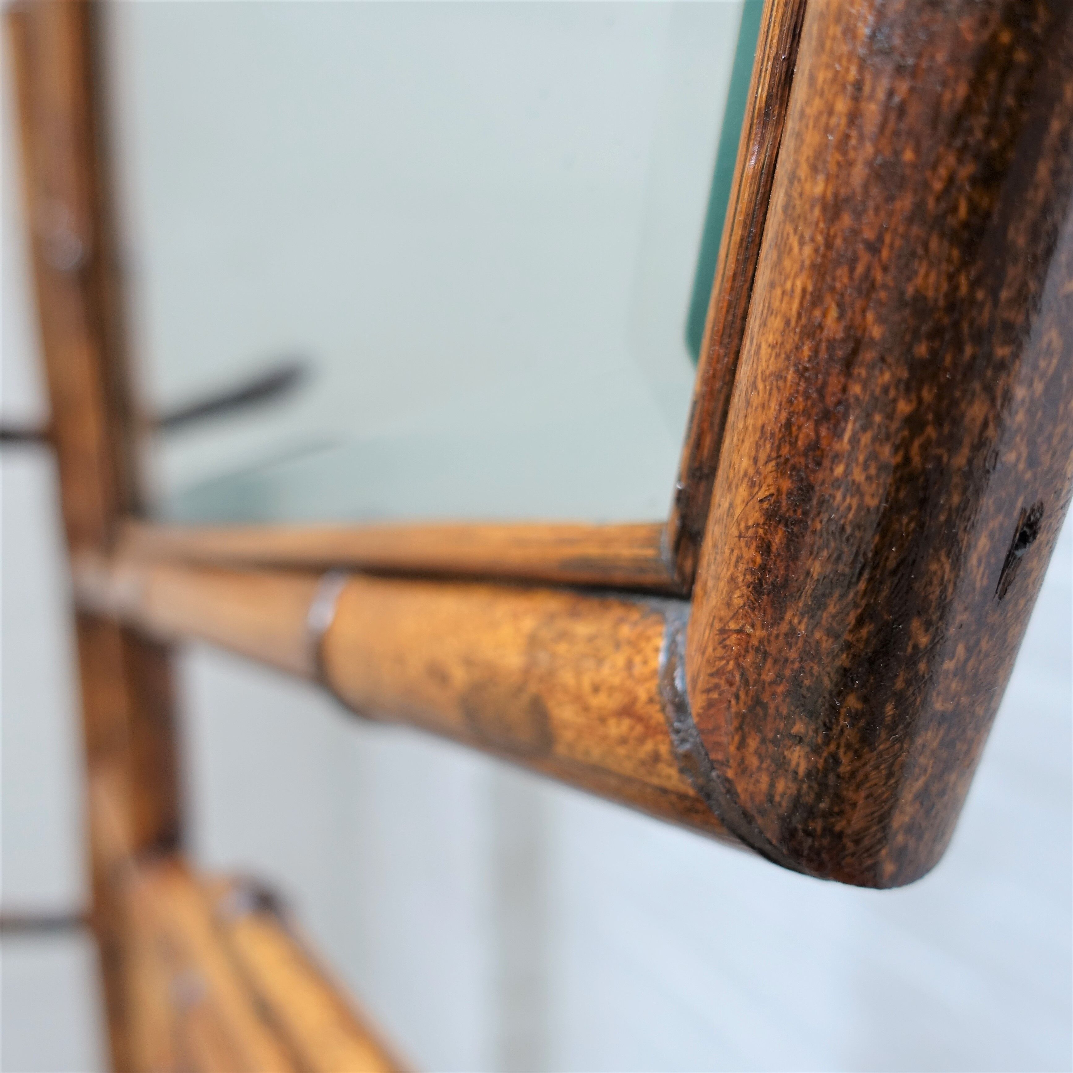 English bamboo coat rack