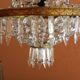 Lustre montgolfière pampilles ø 30 cm