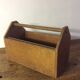 Old wooden tool box