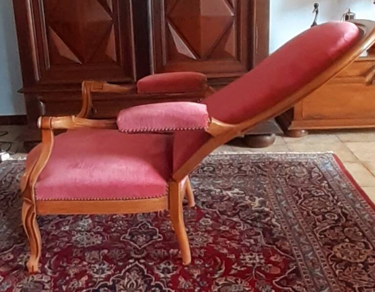 Pair of Voltaire armchairs