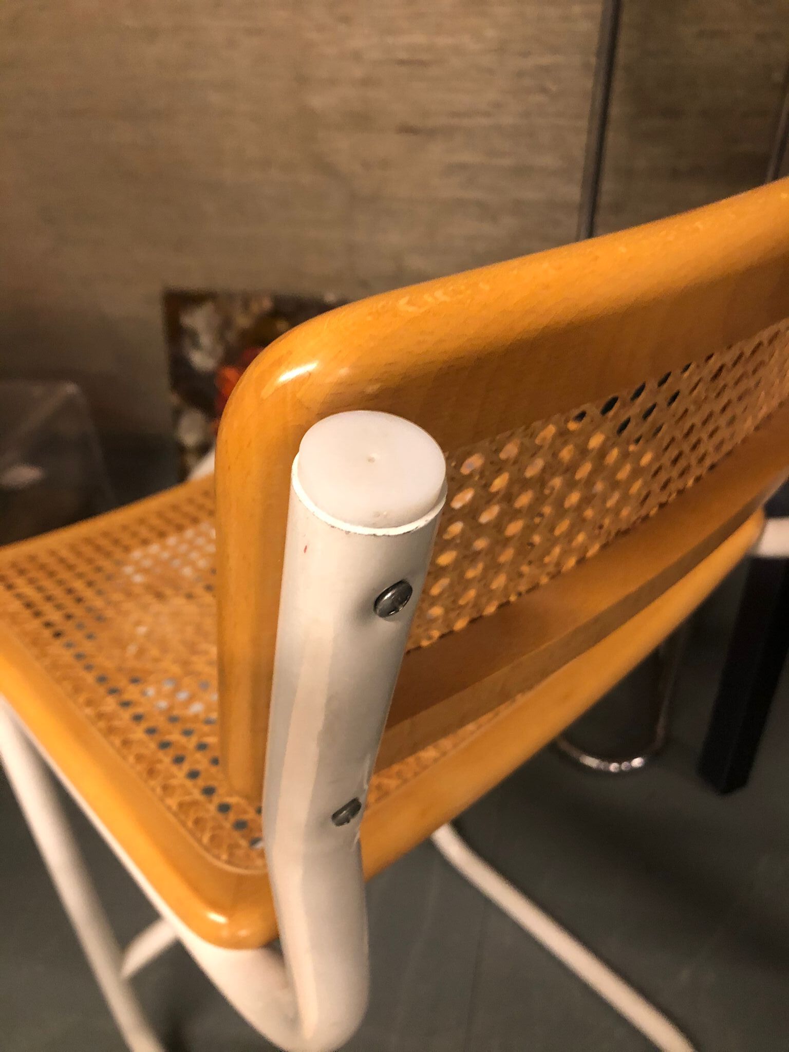 1970s “Cesca” bar stool by Marcel Breuer from Italy