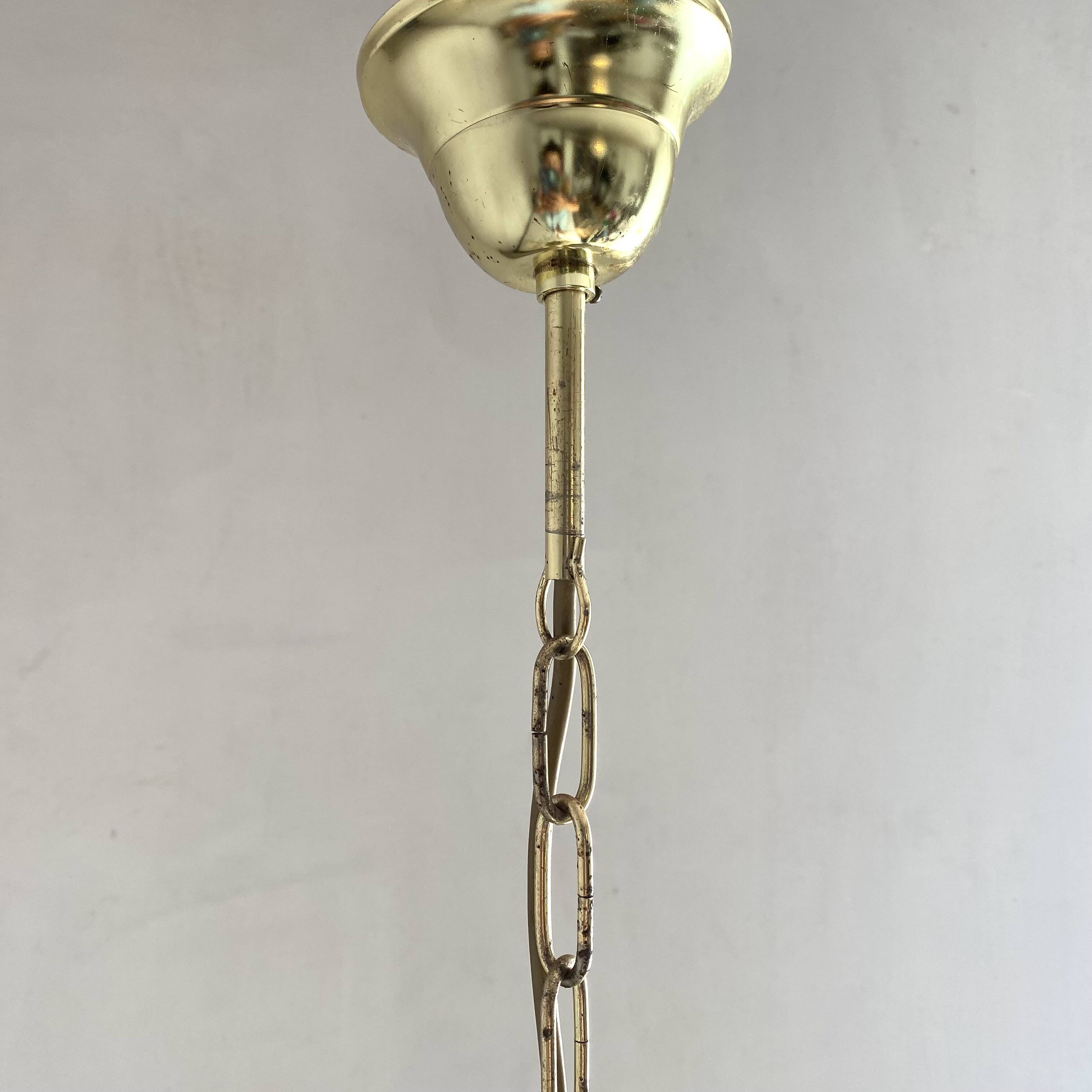Lustre cascade à pampilles et gouttes d'eau verre de murano