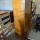Oak curtain filing cabinet