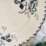 6 iron earth dessert plates lot 4