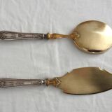 Art deco ice cream cutlery set