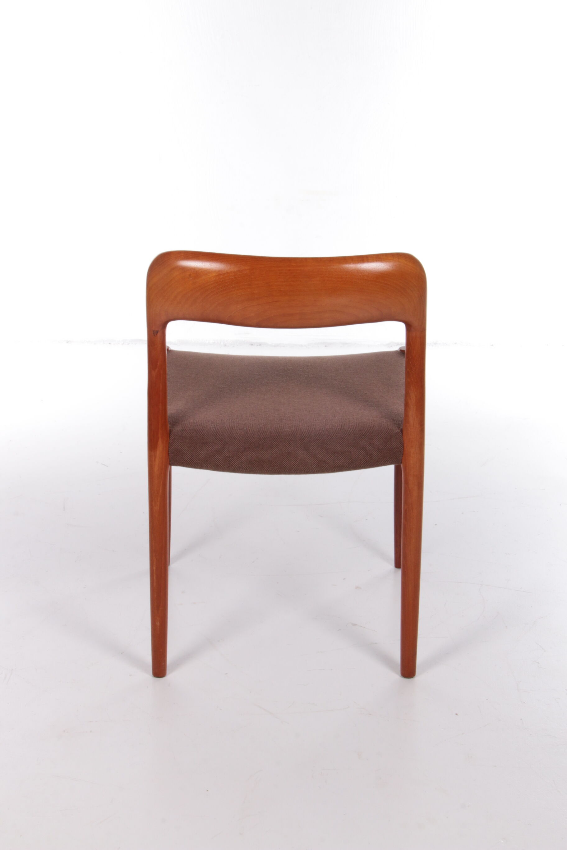 6 chaises de salle à manger Niels Moller modèle 75 Danemark 1960
