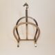 Door reviews horse head design 60s - 70s in steel attributed to Hermes