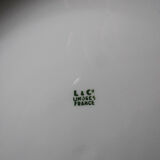 Very large centrepiece dish Lafarge & Co Limoges porcelain vintage