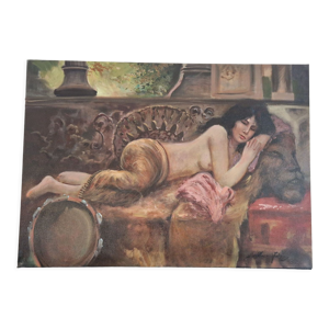 Huile sur toile Marino