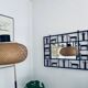 Rectangular wrought iron mirror, Frederick Weinberg