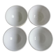Service of 4 earthenware bowls from Badonviller