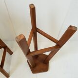 Pair of vintage 1970 bar stools