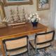 Set of 4 black Cesca B32 chairs after Marcel Breuer, Italy.