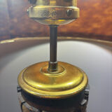 Lamp with printing roller