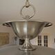 Rare grand lustre Bauhaus par Anyz pour IAS, 1920, restauré