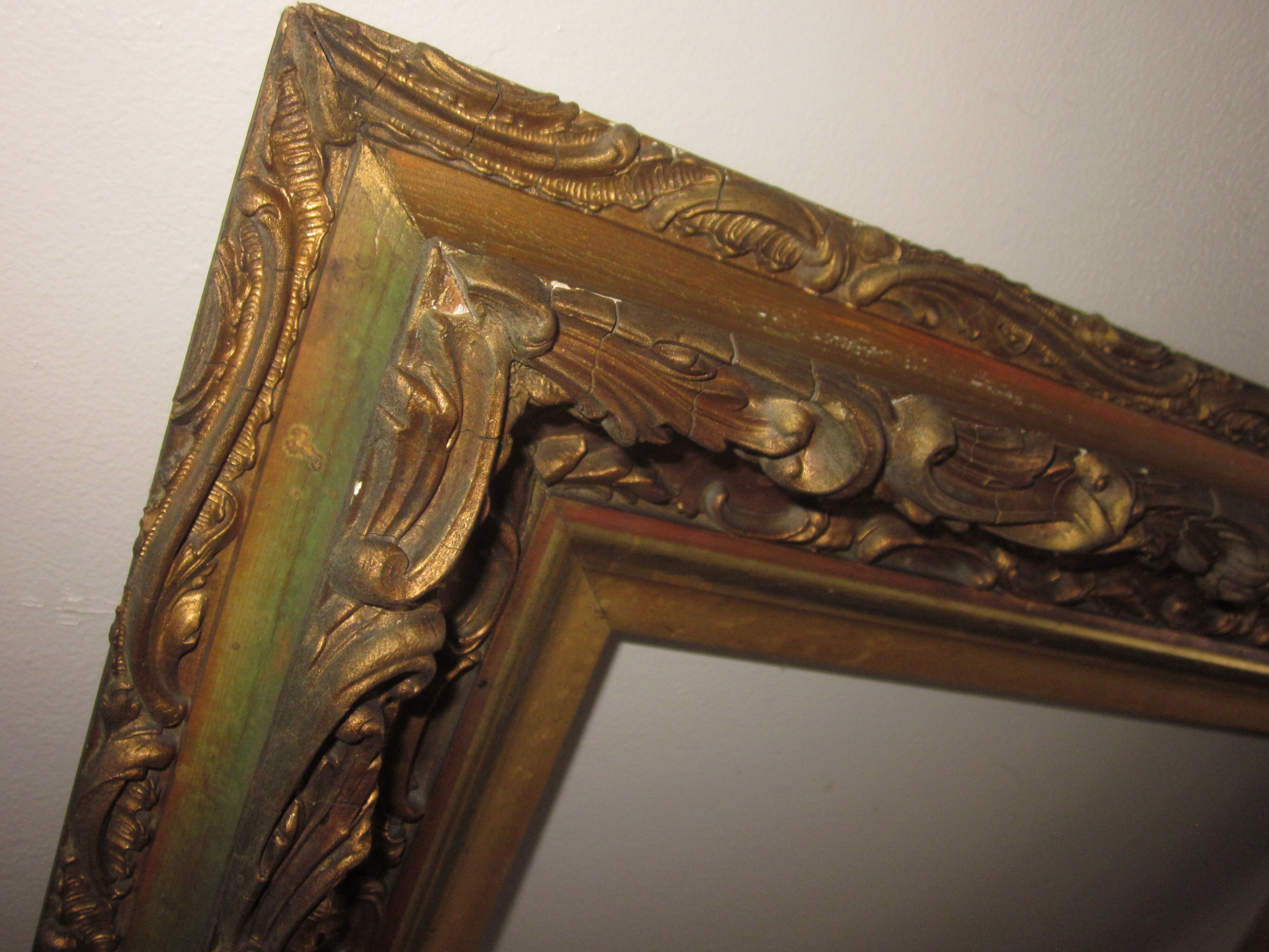 Old stucco frame
