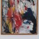 Original Swedish Oil on Canvas – “Abstract” by KB – Vintage & Framed  49 ×