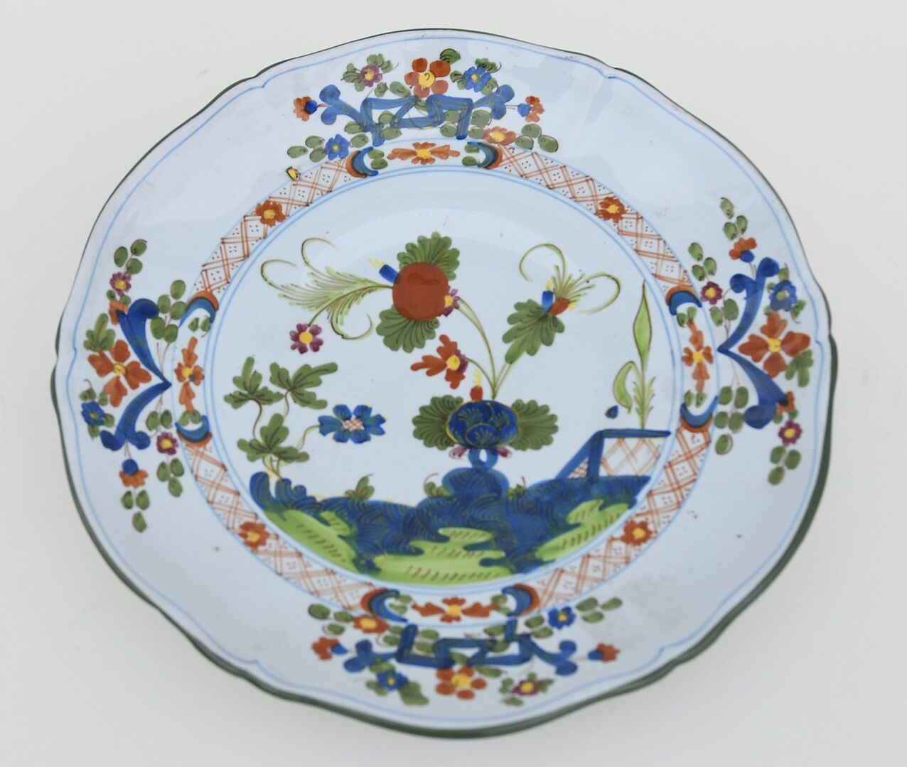 Italian earthenware dish for Christian Dior