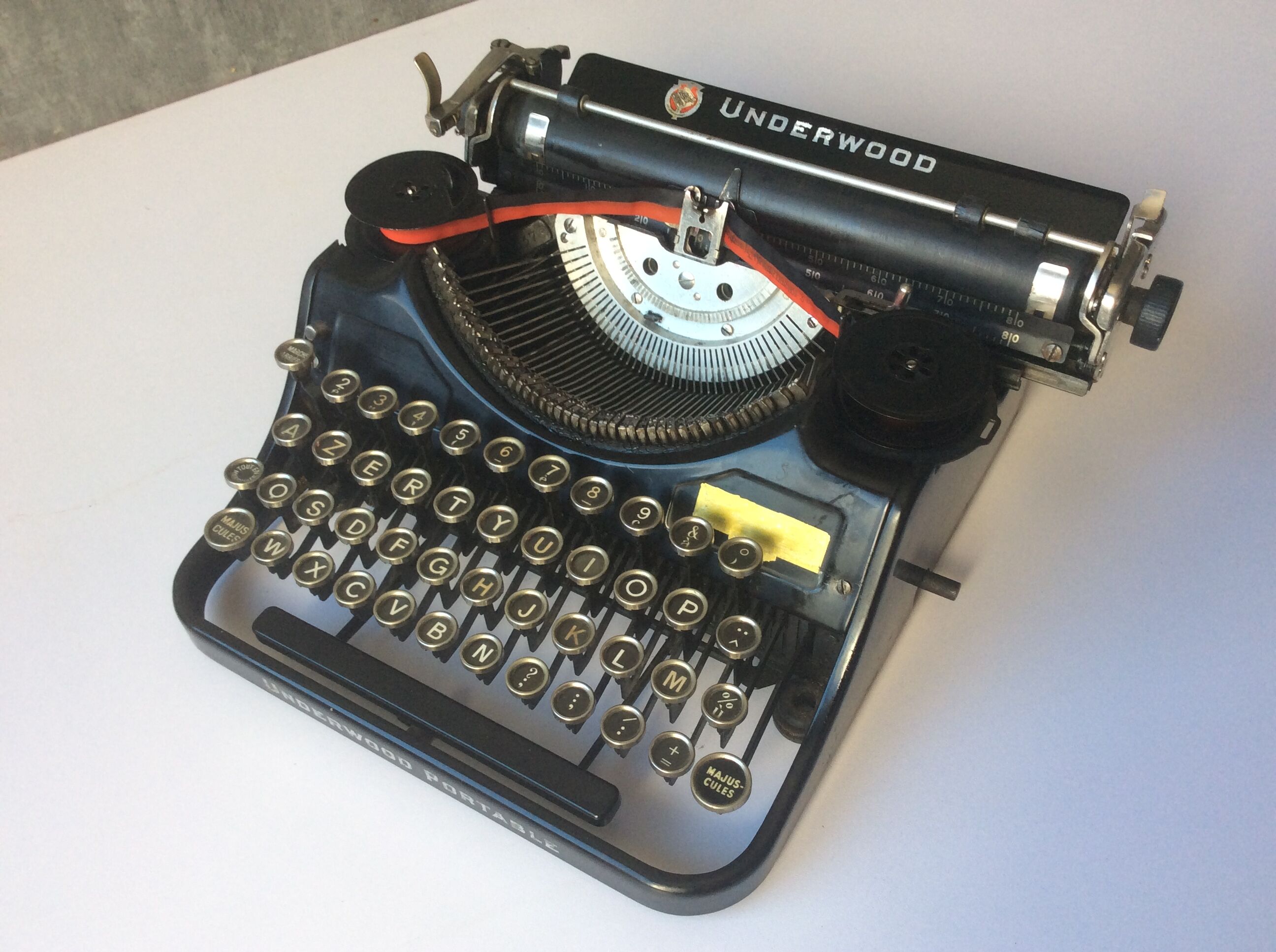 Old typewriter
