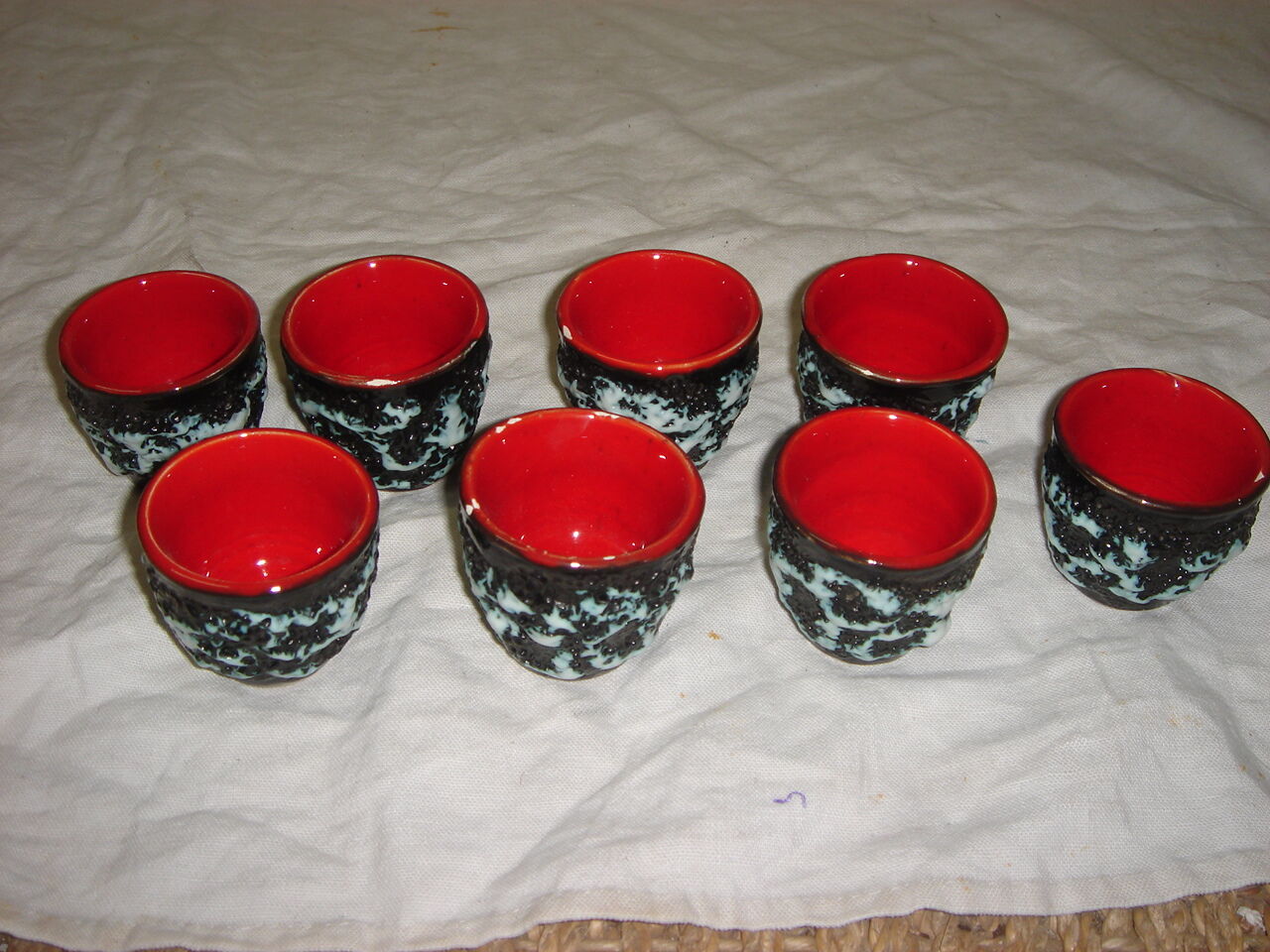 Vallauris blue liquor service 1960/70