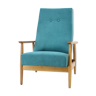 Danish reclining beech highback chair 1960s