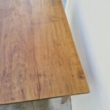 Antique rustic farmhouse table from the 1900s with one drawer - 1m