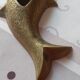Old brass ashtray, fish shape