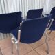 Chaise Castelli bleues de 1967
