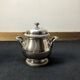 Christofle Gallia Silver Plated Coffee Pot & Sugar Bowl: Art Nouveau Regenc