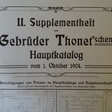 Table, harness THONET N°208, 1904, Art Nouveau