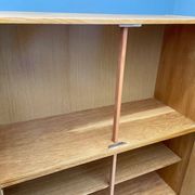 Armoire U-450 en placage de chêne, variante jaune et blanc, Jiří Jiroutek pour Inte