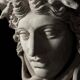 Medusa wall decoration plaster