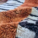 High quality Mrirt Moroccan rug with geometric design