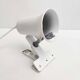 Spot lamp with clamp Lita metal white