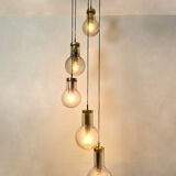 Plafonnier en cascade vintage au design néerlandais 'Maxi Globe'