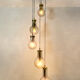 Vintage Dutch design cascade ceiling lamp 'Maxi Globe'