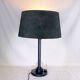 Lampe de table noire,Jumo, Moderne, France 1980