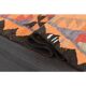 1970s Turkish Oushak Handmade Wool Cotton Orange Runner Rug 95x254