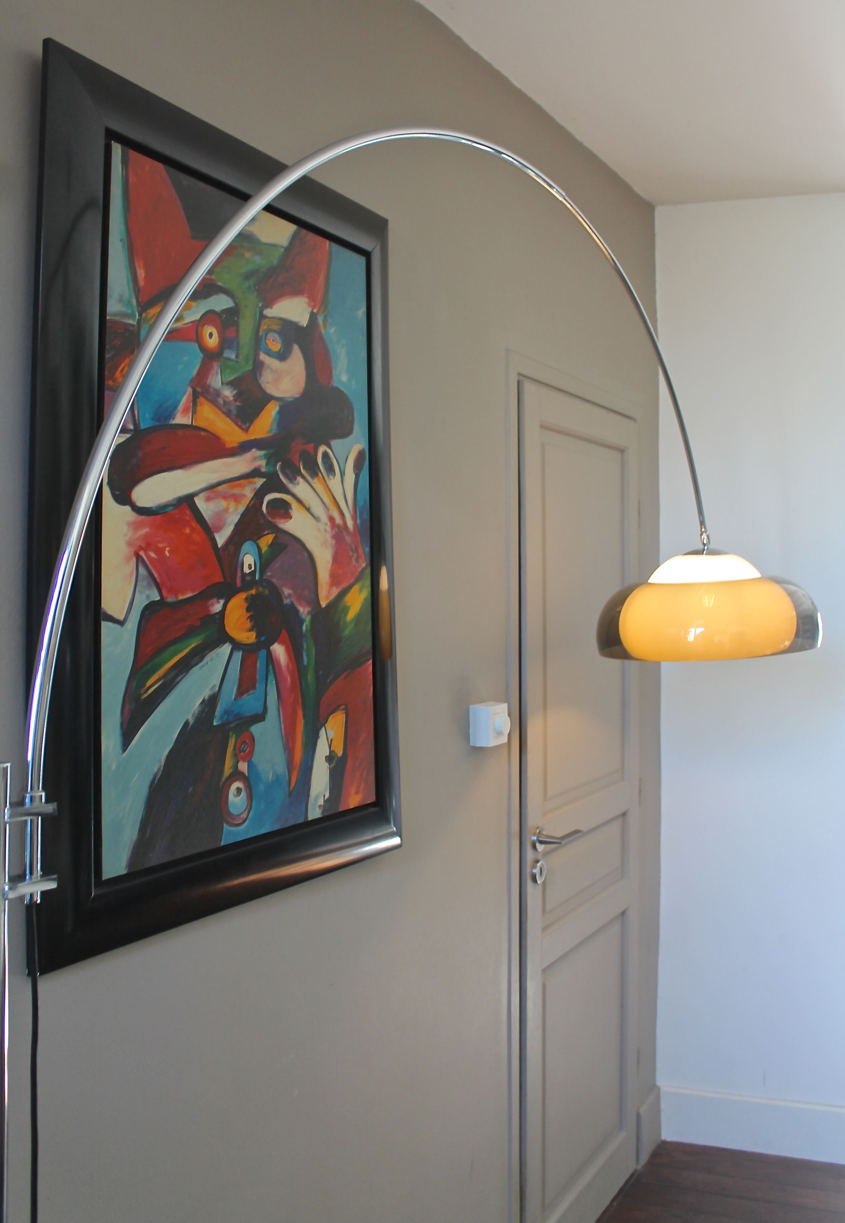 Guzzini arc floor lamp 1960/1970