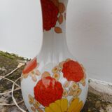 Vintage porcelain foot lamp