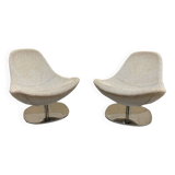 Pair of Egg Tirup armchairs by Carl Öjerstam for Ikea