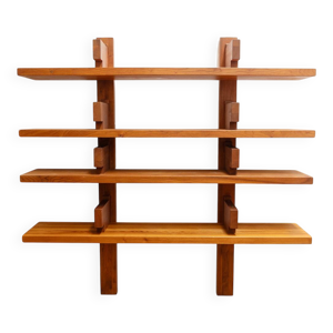Etagère ou bibliothèque - orme 1980